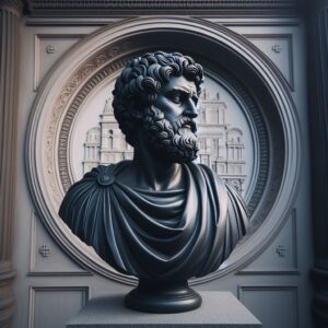 Busto de Marco Aurelio con IA